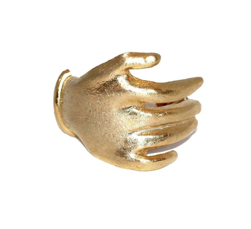 NEW EPONA VALLEY le hand barrette in 14k gold